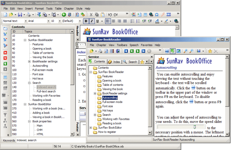 SunRav BookOffice Screenshot
